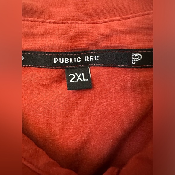 Public Rec orange polo shirt size 2XL XXL - Picture 3 of 6